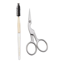 Tweezerman ciseaux de mise en forme des sourcils avec lames ultra fines pour une coupe précise.