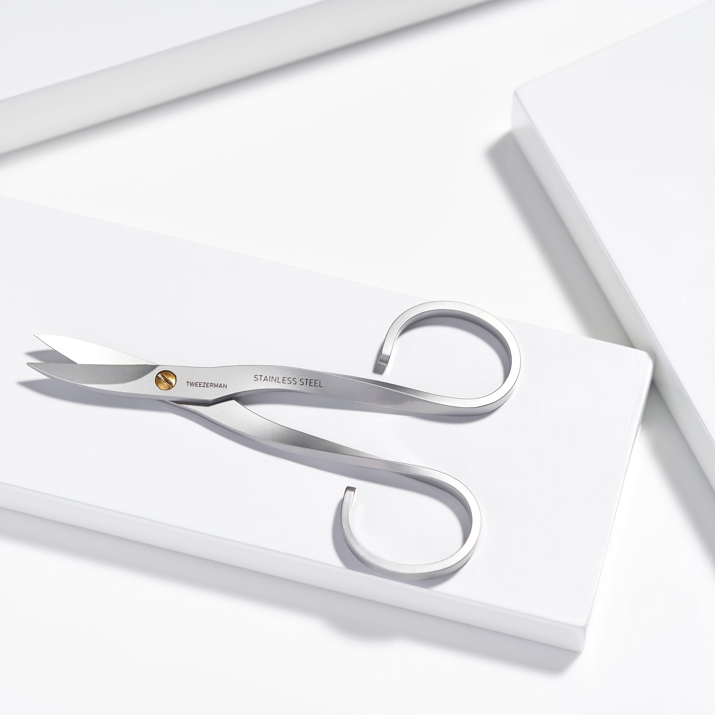 Tweezerman ciseaux à ongles en inox nettoyage facile après utilisation
