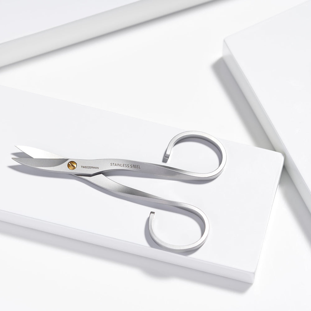 Tweezerman ciseaux à ongles en inox nettoyage facile après utilisation