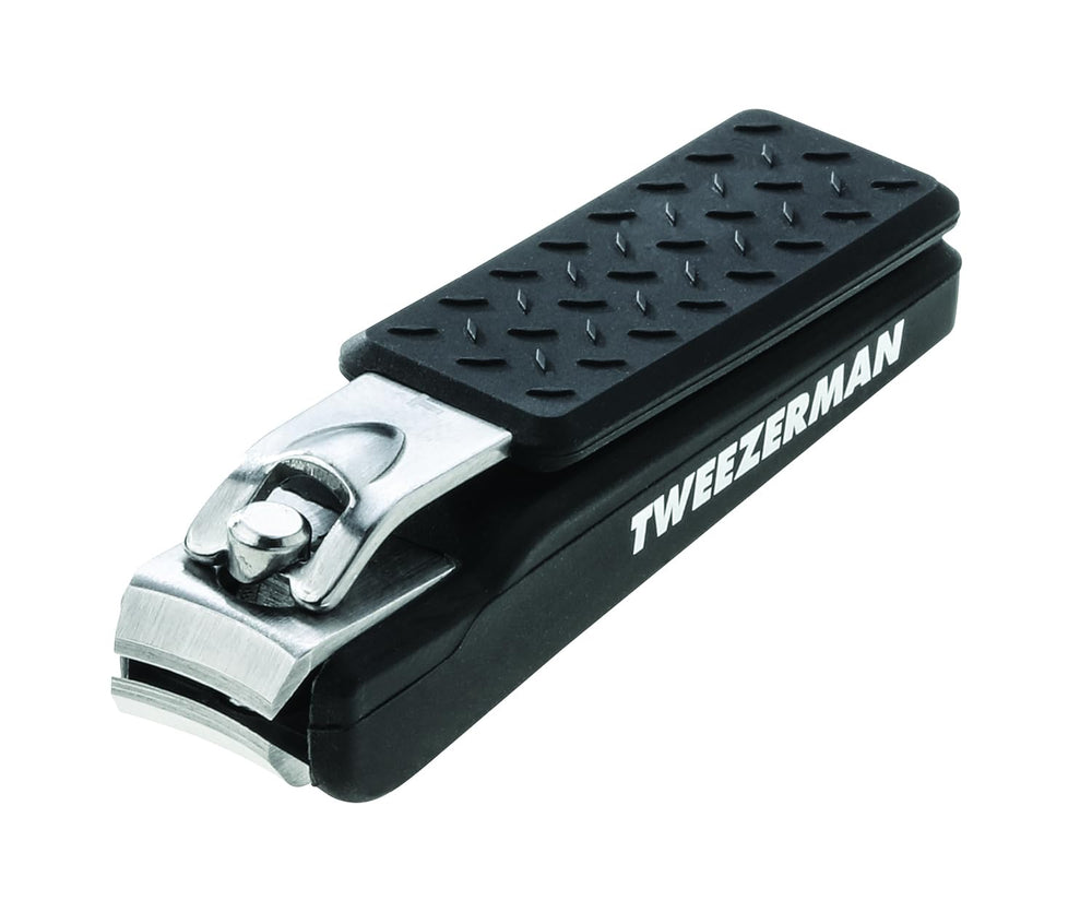 Tweezerman clip-ongles precision-noir-lames-curvees: lames curvees pour une coupe précise.