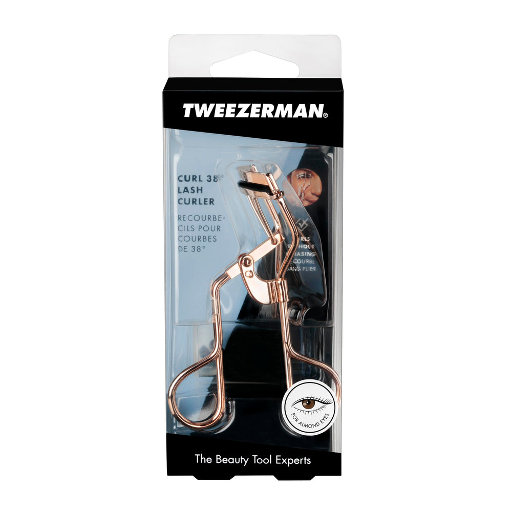 Tweezerman Curl 38 anneaux profilés facilitent la préhension et le placement précis.
