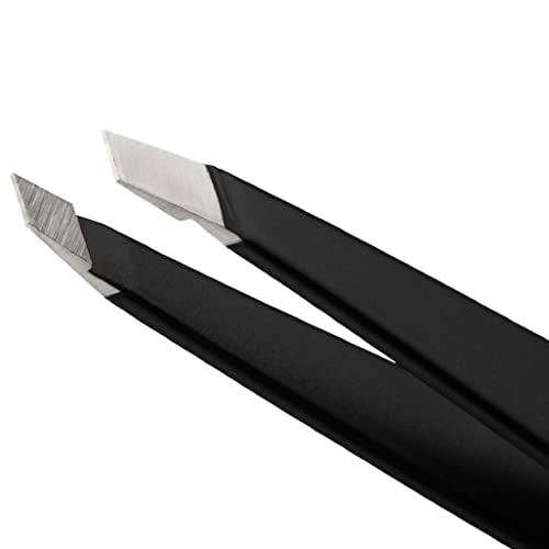 Tweezerman G.E.A.R. Midnight, couleur noire et acier inoxydable durable