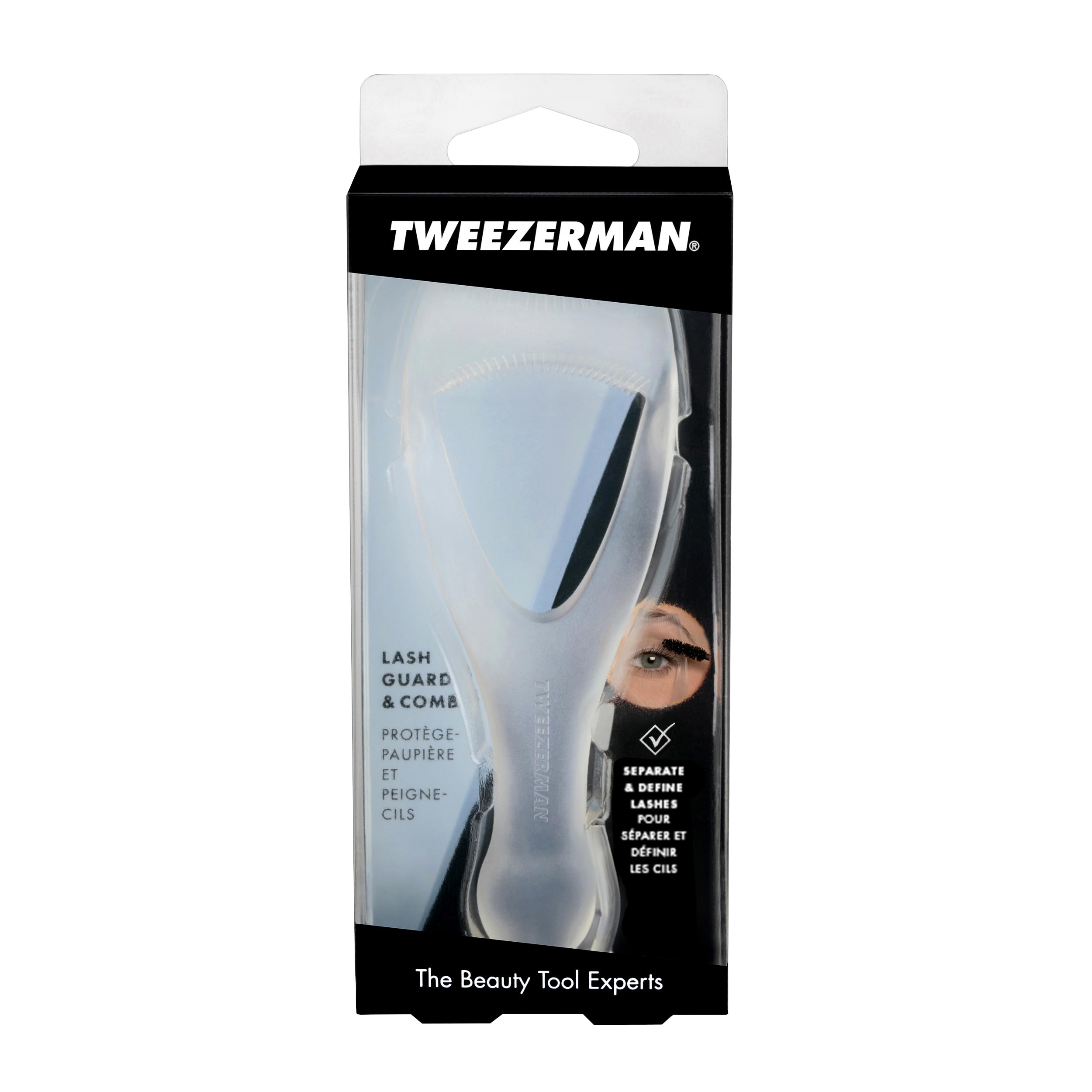 Tweezerman Lash Guard & Comb: définition des cils sans paquets grâce au guide.