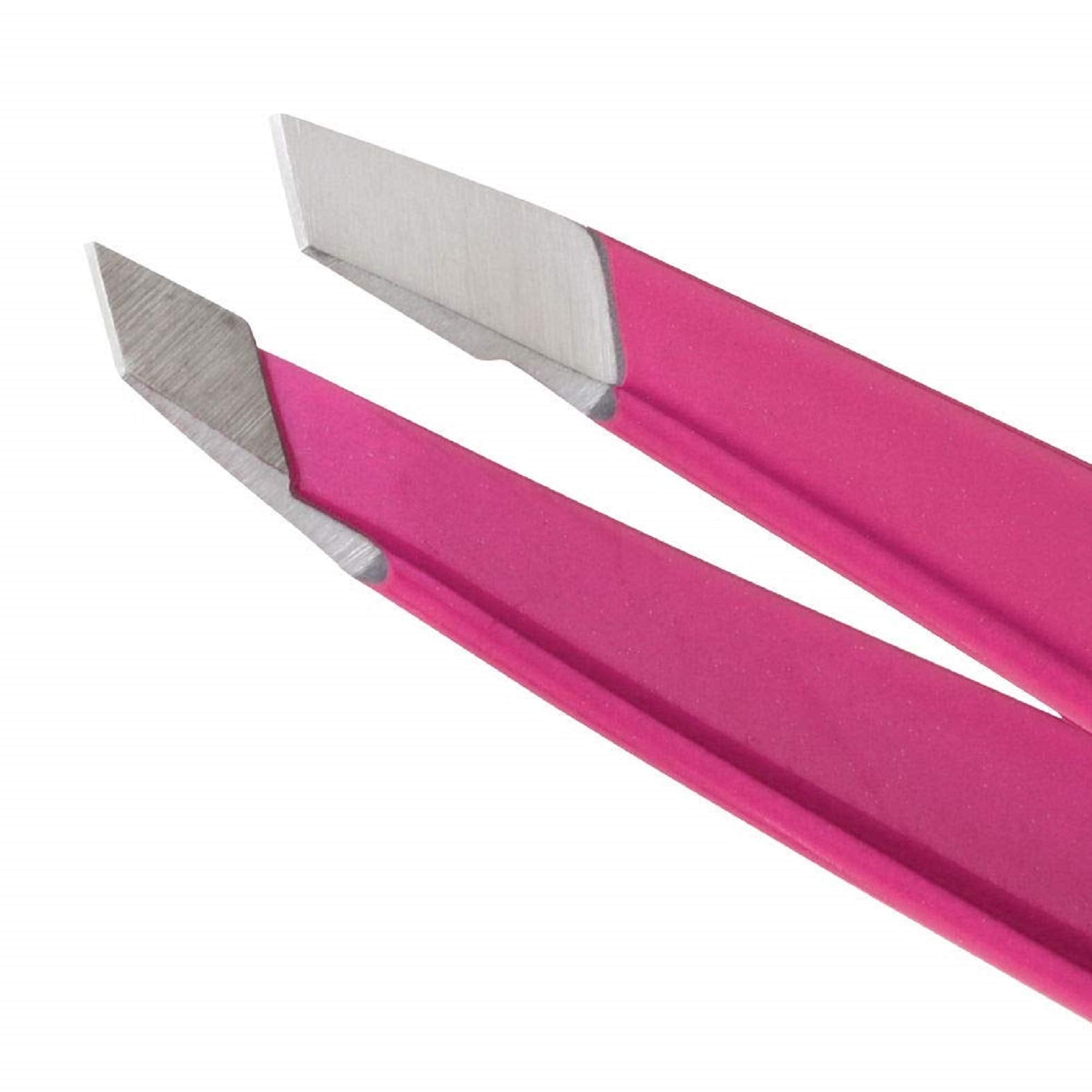 Tweezerman Slant pince ready pour preparer sourcils et pores chauds