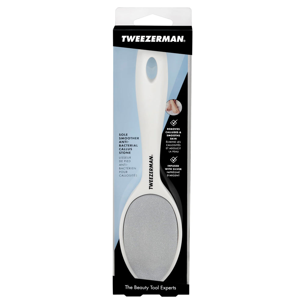 Tweezerman Sole Smoother : design étanche pour une utilisation en bain
