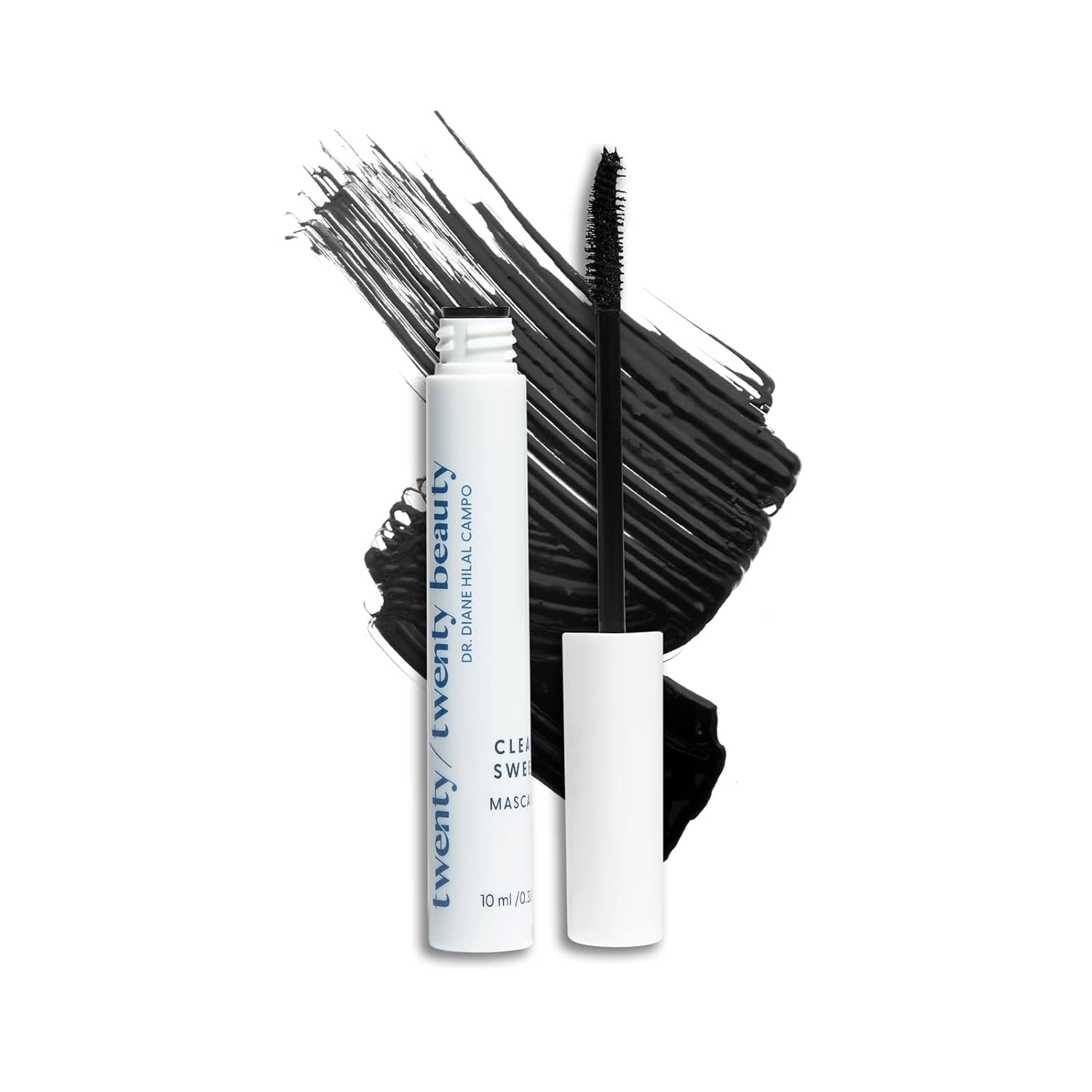  emballage élégant de Twenty/Twenty Clean Sweep Mascara, présentation soignée et sûre pour vos yeux