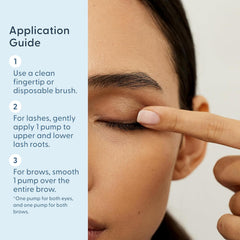 Application sur les sourcils, Get Growing pour une densité visuelle accrue