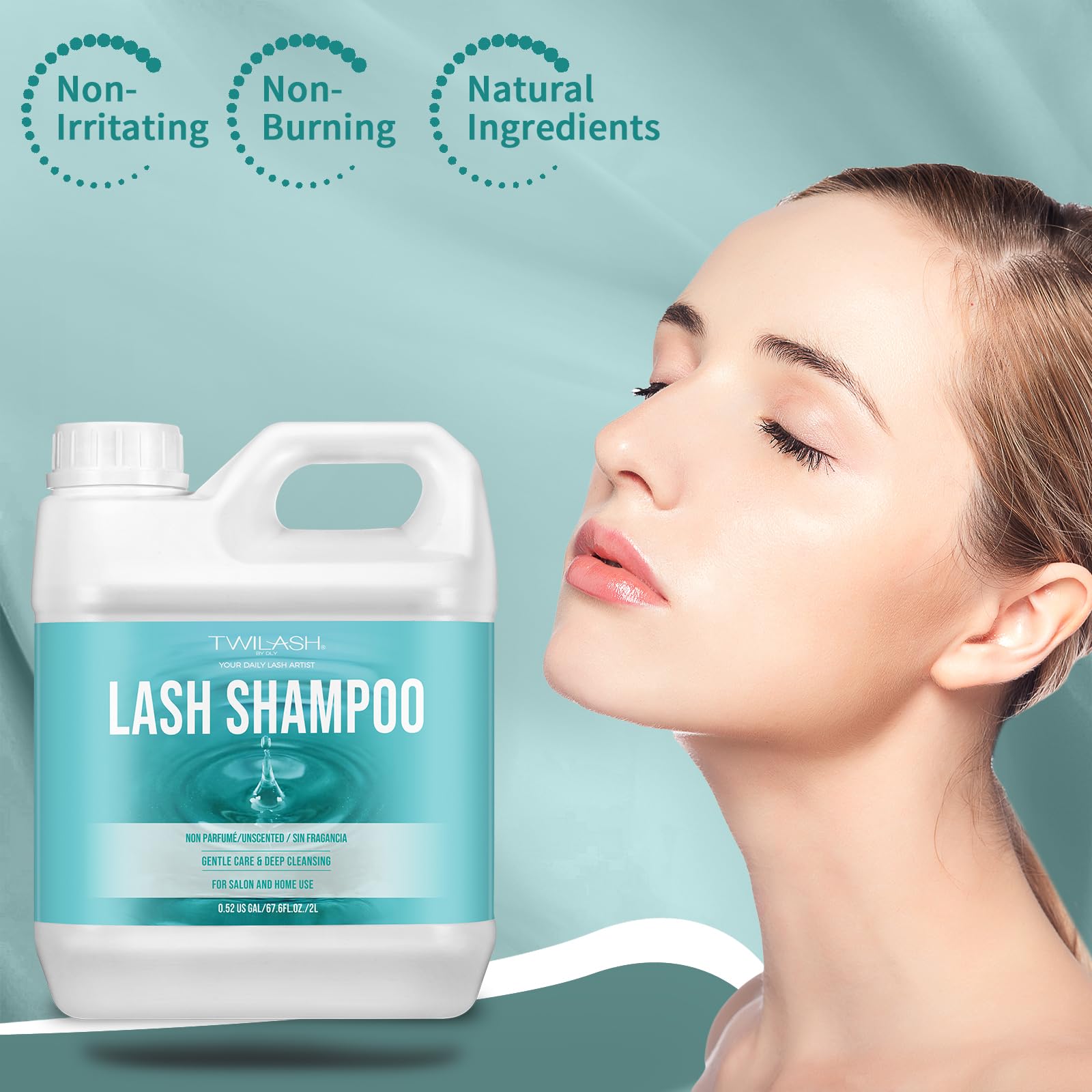 TWILASH BY DLY Sans parfum — soin doux autour des yeux sensibles.