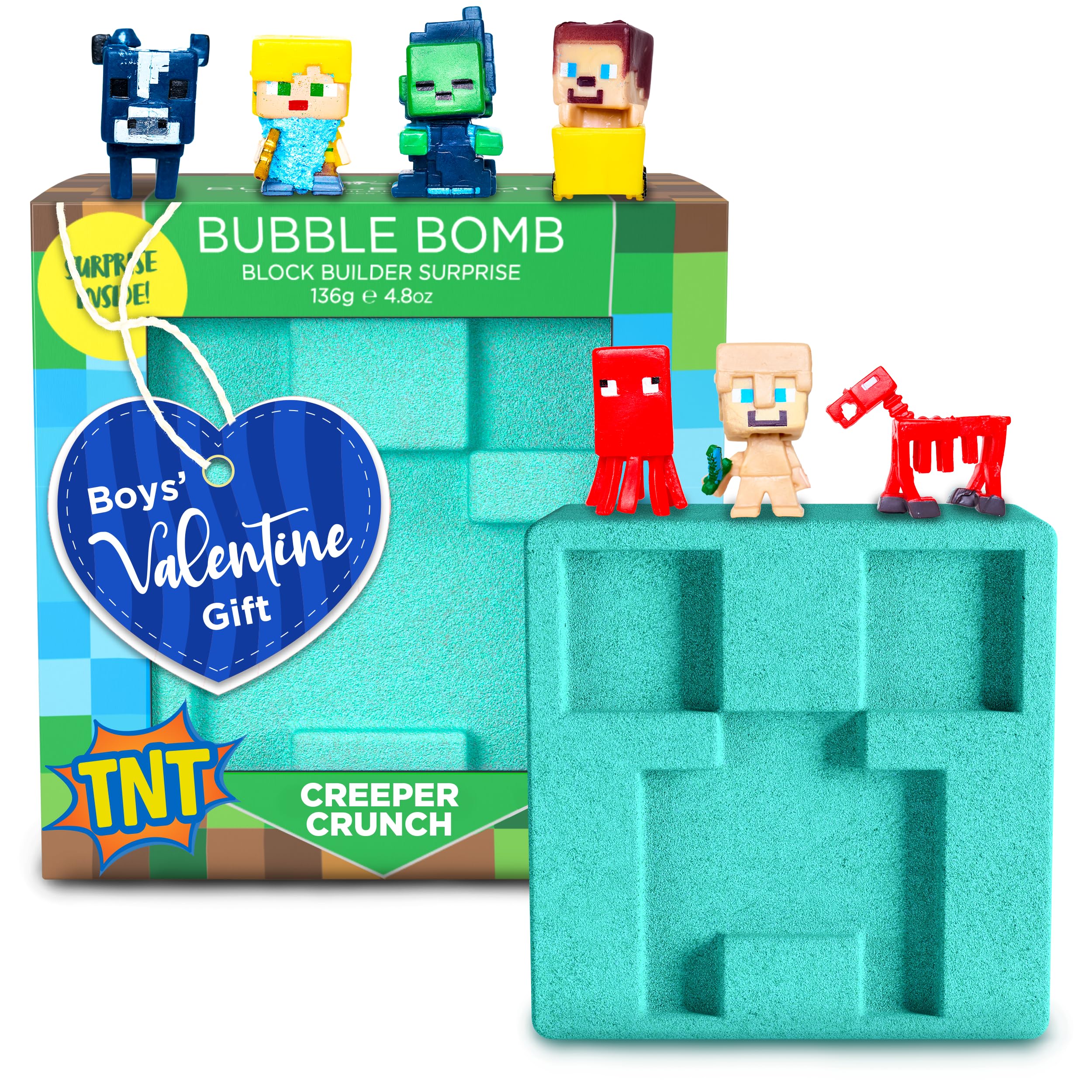 Two Sisters TNT Creeper bombe bain forme Creeper pour un bain ludique et stimulant