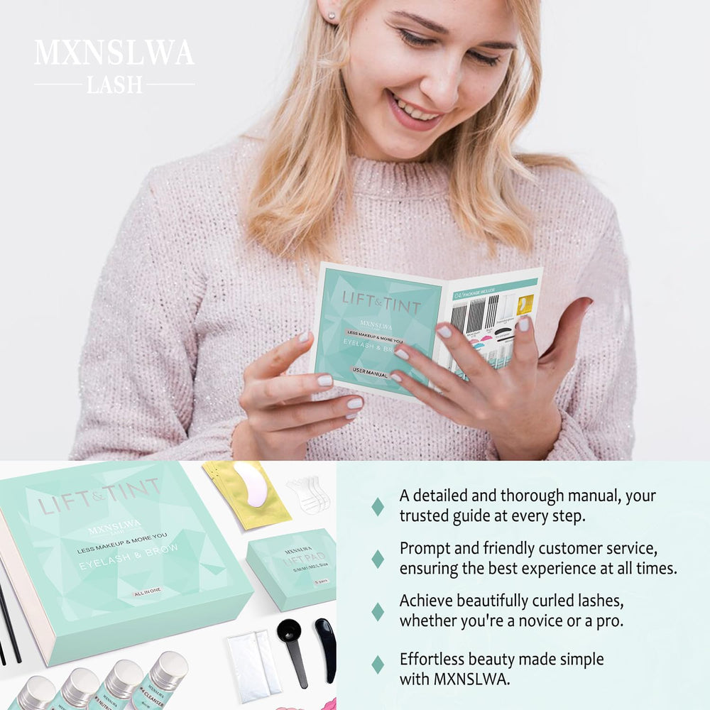 TYAYW kit rehaussement cils – formule douce pour cils sensibles