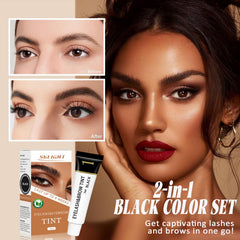 TYAYW Lash Color Kit – Teinture sourcils brun pour un regard plus défini et structuré