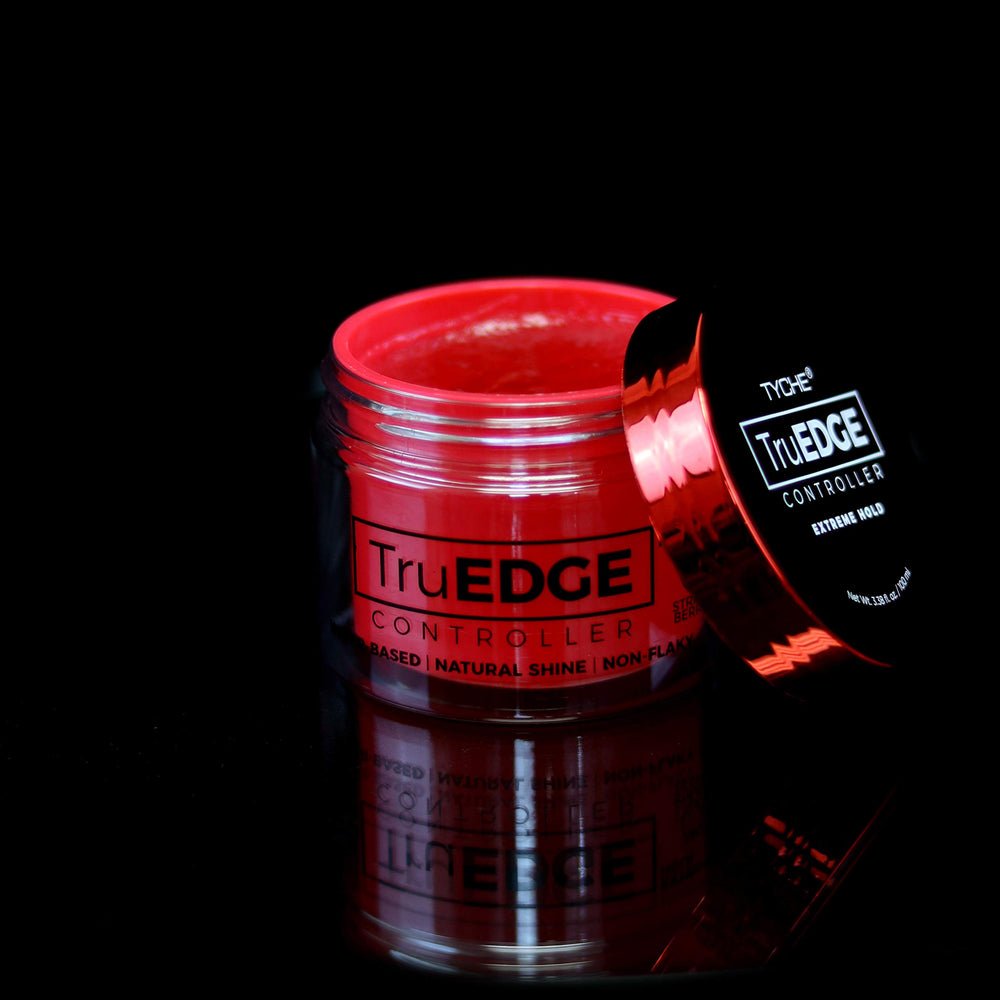 Tyche TruEDGE Controle Extreme – application facile et hydratation sans résidu.