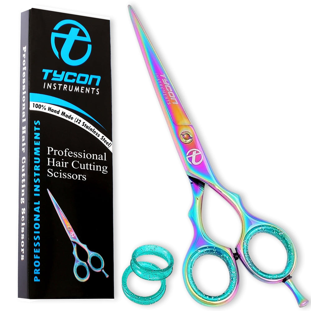 Tycon Instruments ciseaux professionnels pour cheveux, longueur de 6,5 pouces, durables et fiables.