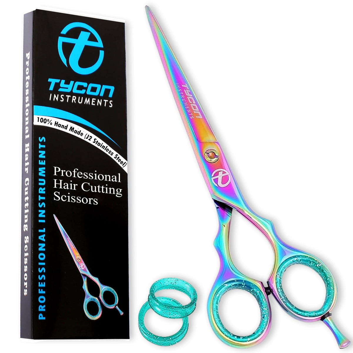 Tycon Instruments ciseaux professionnels pour cheveux, longueur de 6,5 pouces, durables et fiables.
