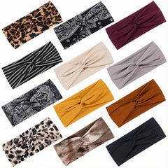 Bandeaux Tyfthui pour femmes, pack de 12, confortables et tendance.