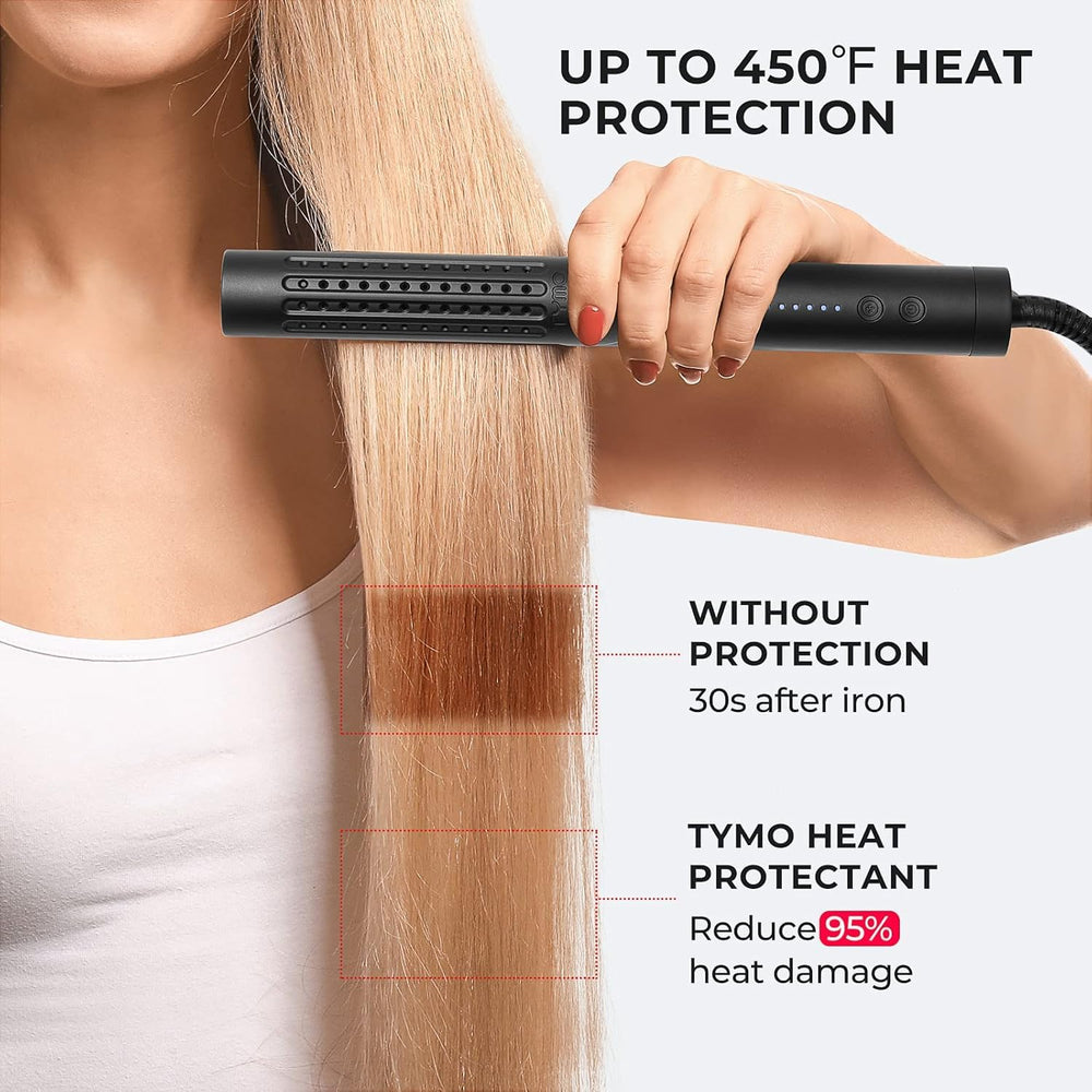 TYMO gouttes argan: application facile pour cheveux doux et soignés.
