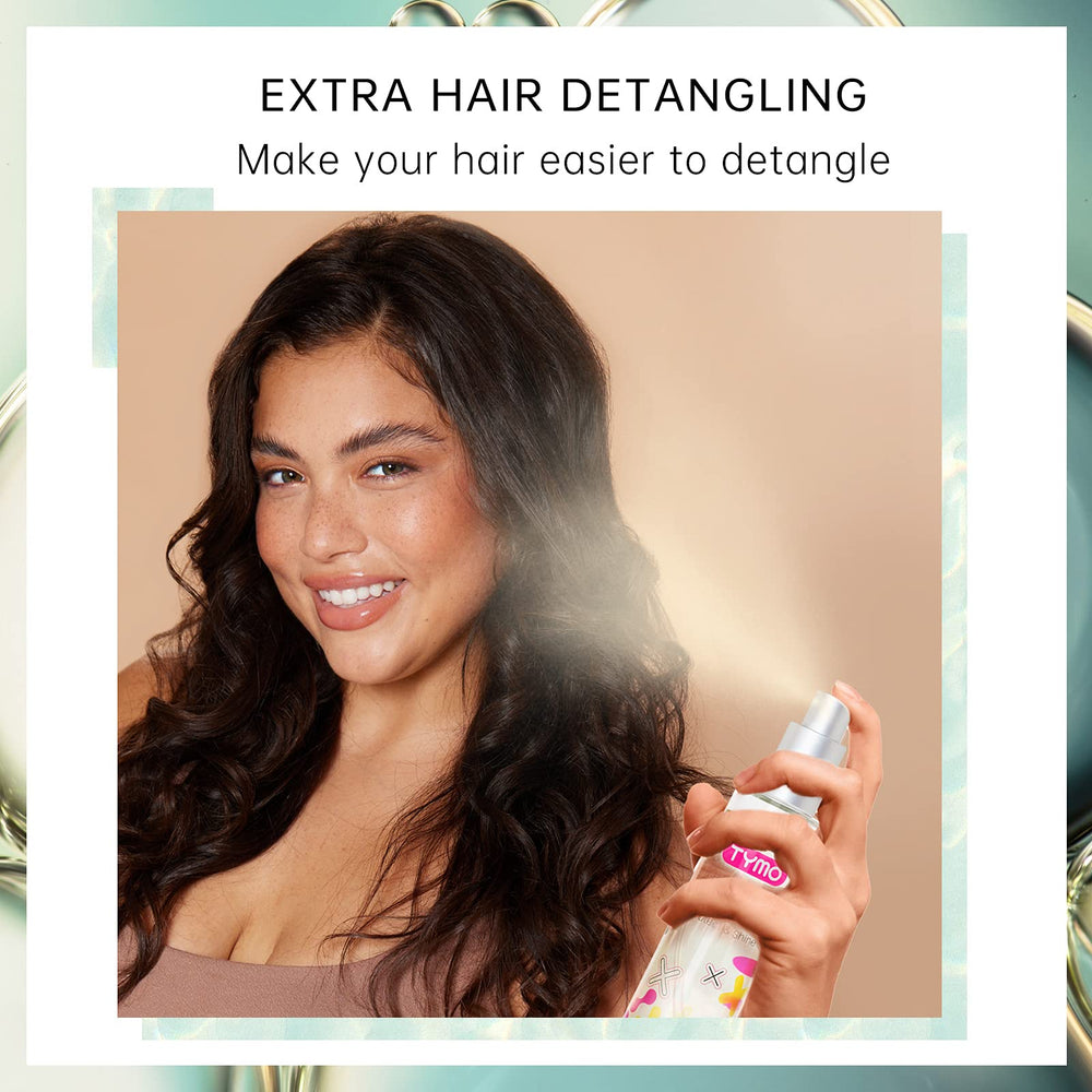 TYMO protection chaleur jusqu’à 450 °F: protège les cheveux pendant le lissage.