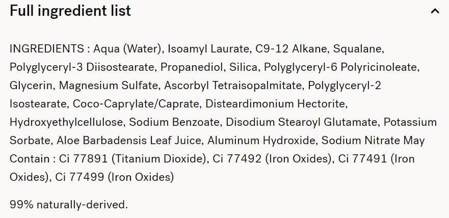 Typology Sérum Teinté : emballage vegan et fabriqué en France.