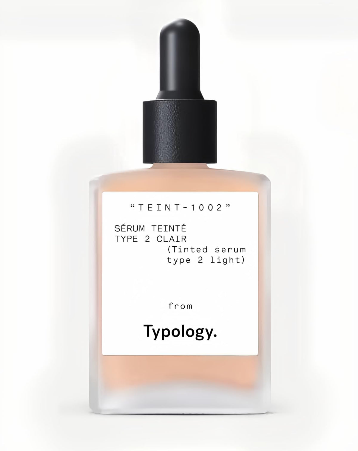 Typology Serum Teint Type 2 vitamine C et squalane : couvrance naturelle et hydratation.
