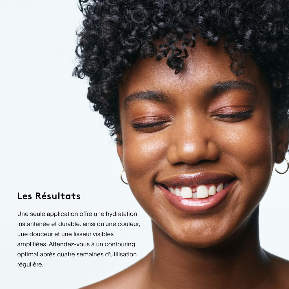 U Beauty Plasma Lip Compound aperçu avant/après sur les lèvres