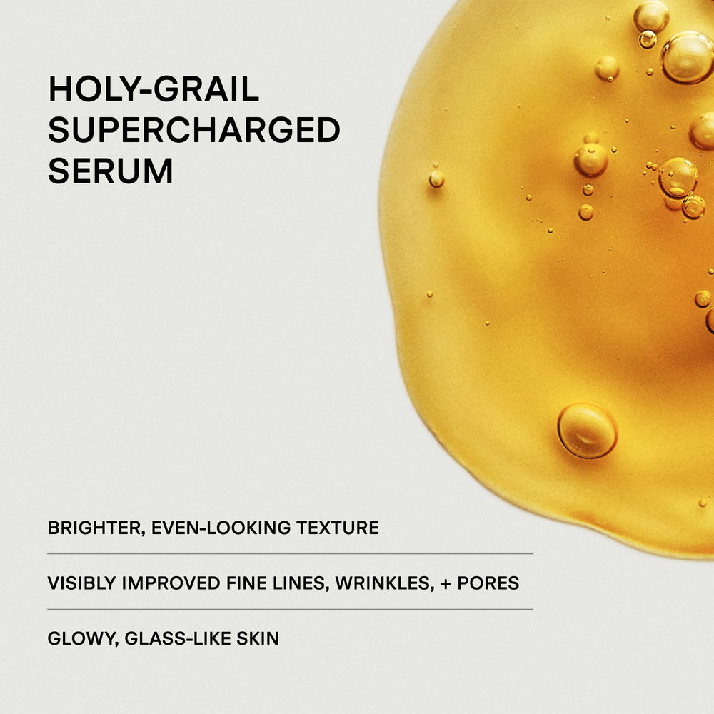 Application sur visage avec le sérum U Beauty Resurfacing Compound pour absorption rapide.