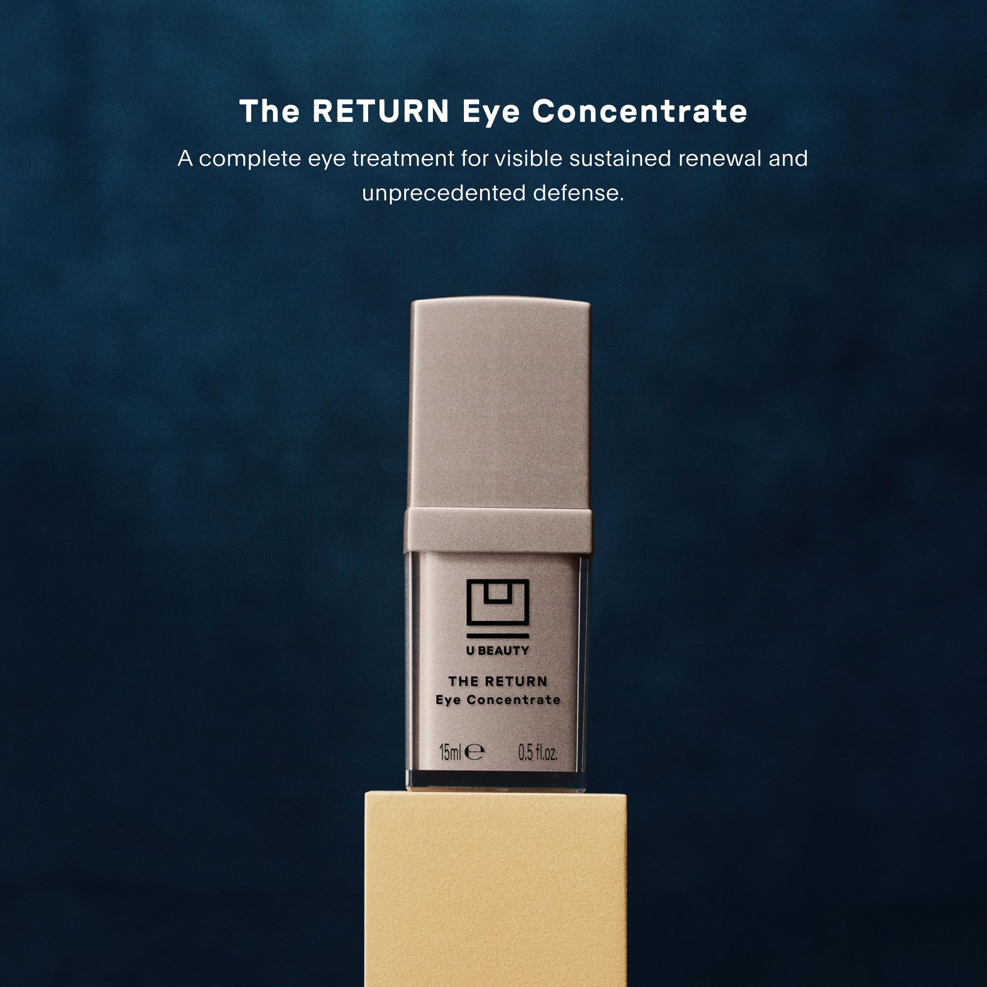 U Beauty Return Eye Concentrate apporte un regard plus lumineux et reposé