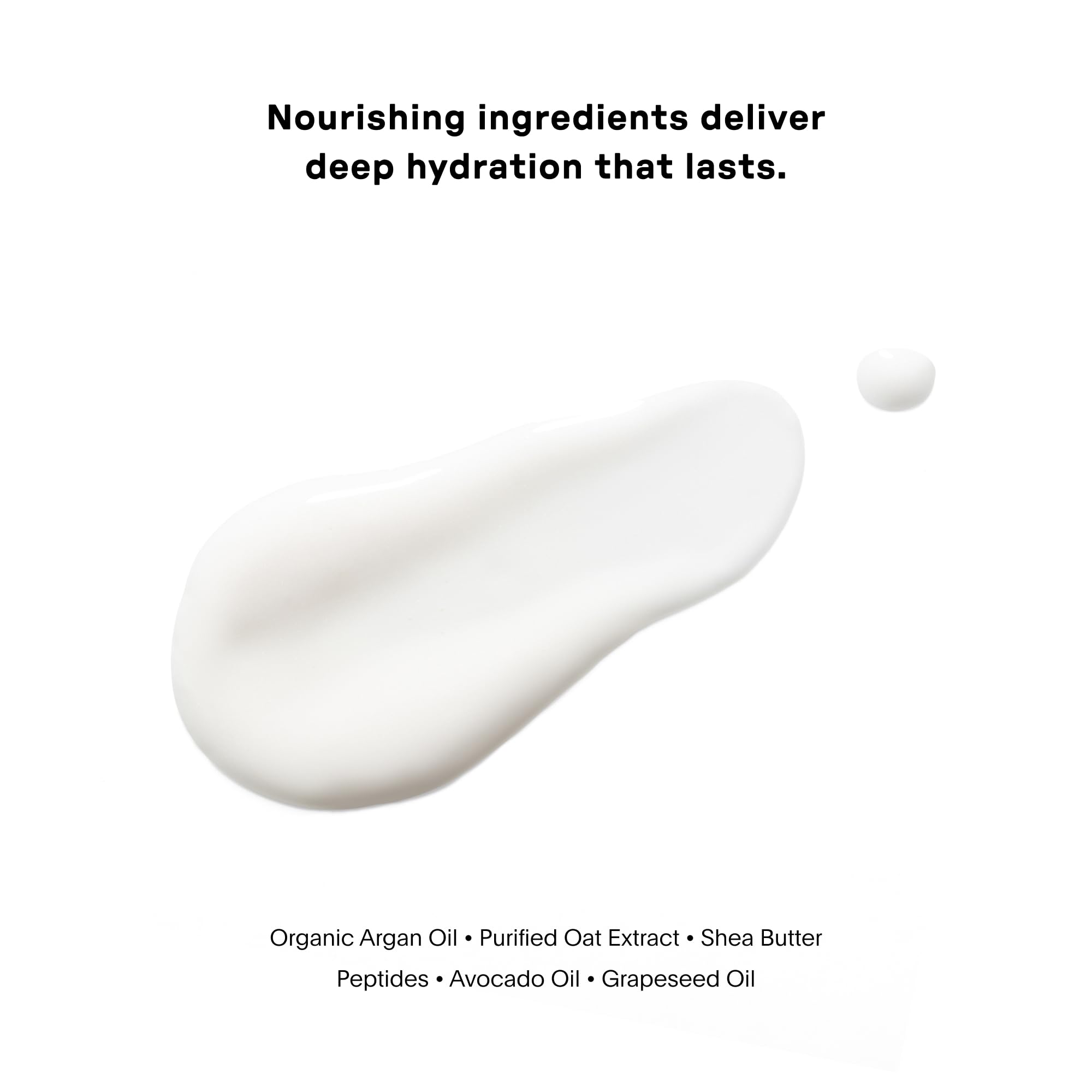 U Beauty The SUPER Hydrator – Ingrédients clés visibles, huile de pépins de raisin et vitamine E