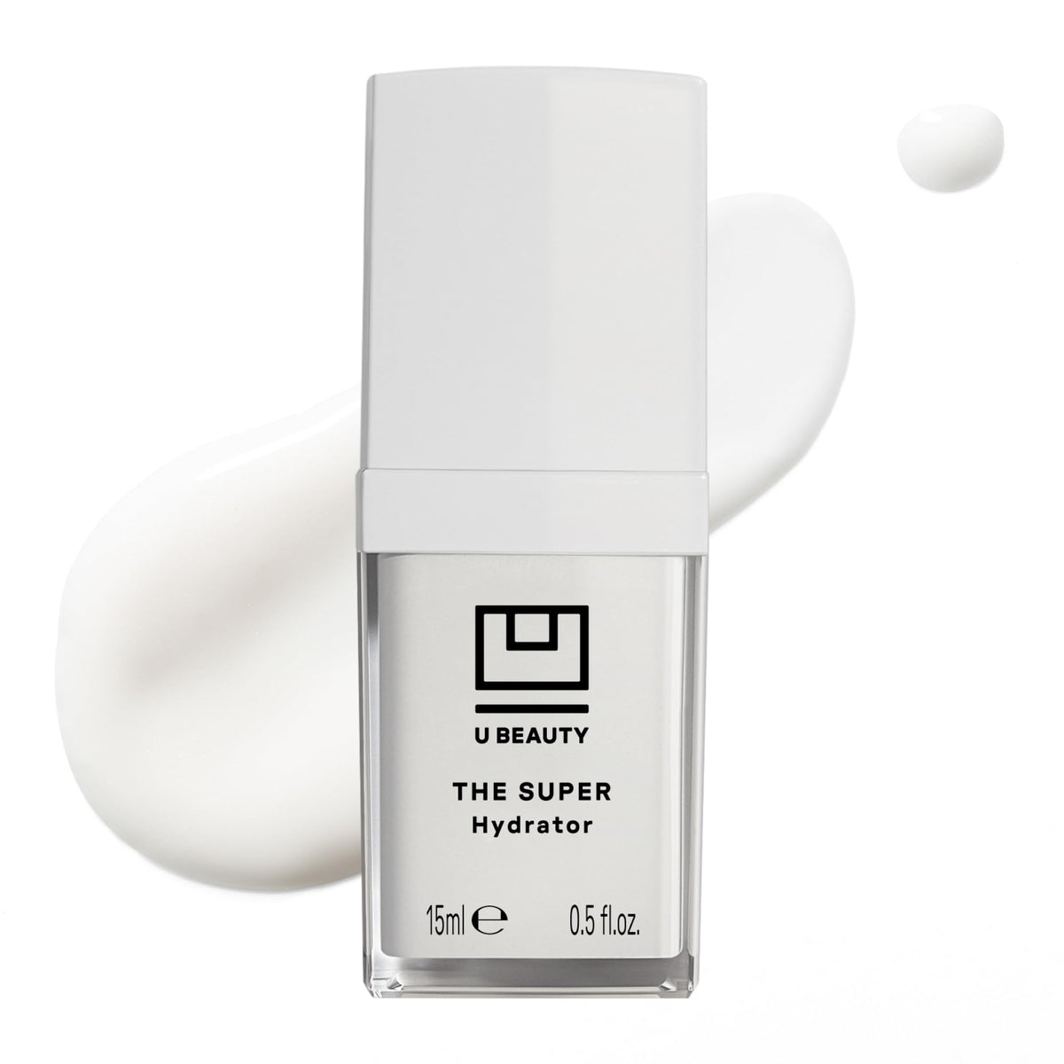 U Beauty The SUPER Hydrator – Bouteille visible, hydratation durable pour une peau souple