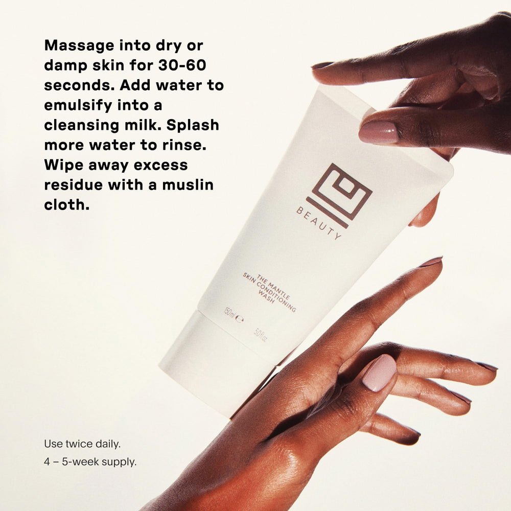 Démaquillage efficace des résidus et du maquillage résistant à l'eau sans tiraillement.