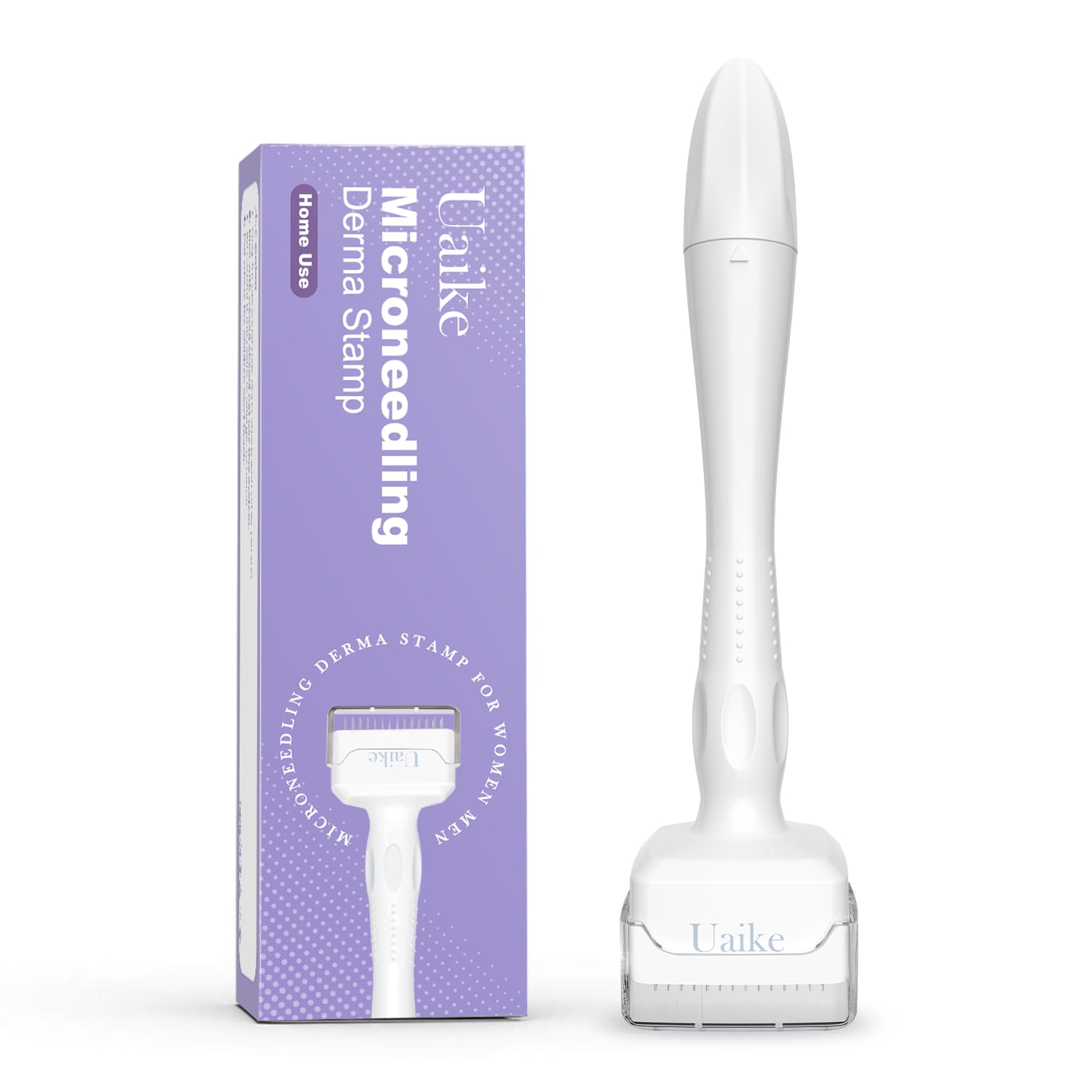 Uaike Derma Stamp: vue sur cheveux et une utilisation facile à domicile.