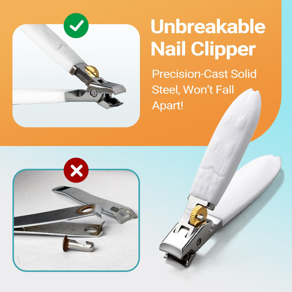 UANRNA coupe-ongles: vidage-simple en un clic pour nettoyage rapide