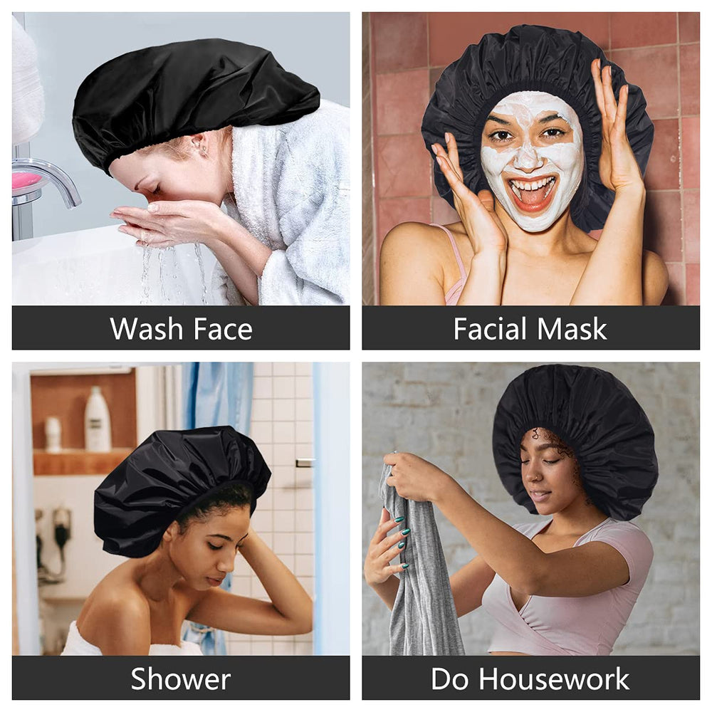 Confort cheveux longs: satin intérieur minimise les frottements et l'électricité.