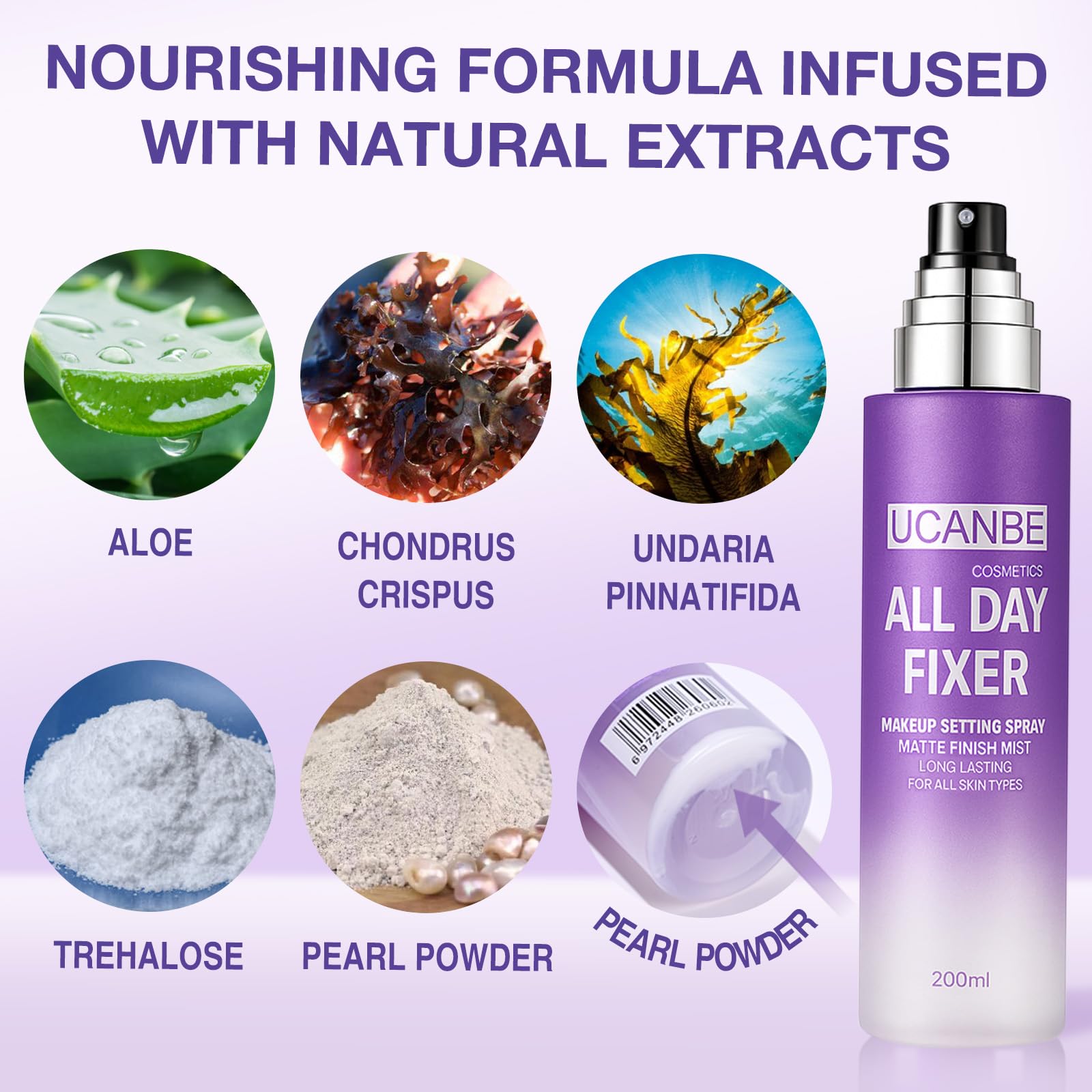 UCANBE Application Spray — technique X et T pour diffusion homogène