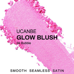UCANBE Blush 04 Bubble aperçu palette pour une application fluide