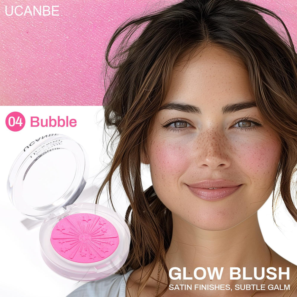 UCANBE Blush 04 Bubble teinte violacée avec fini nacré