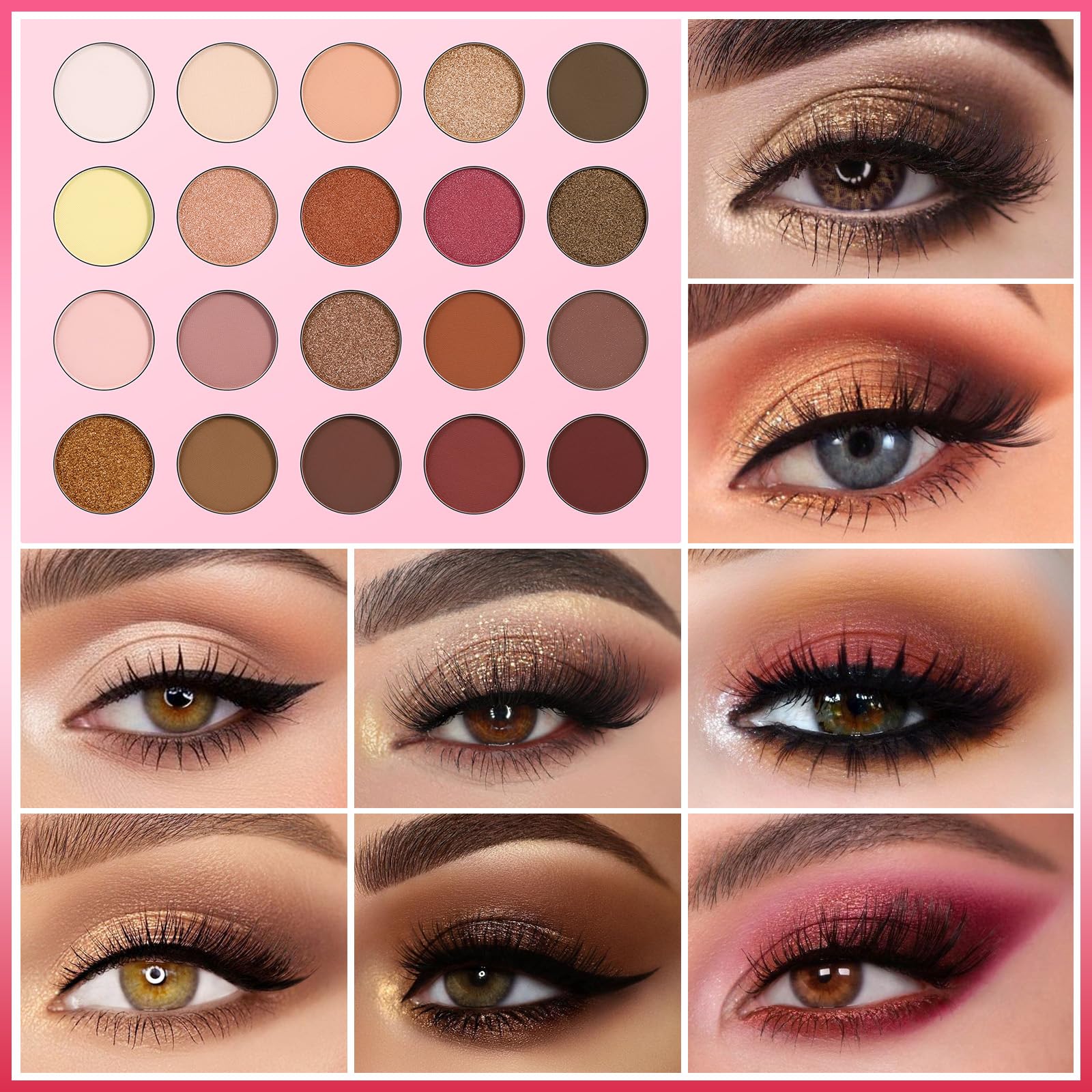 Blush et contour définissant subtilement les traits