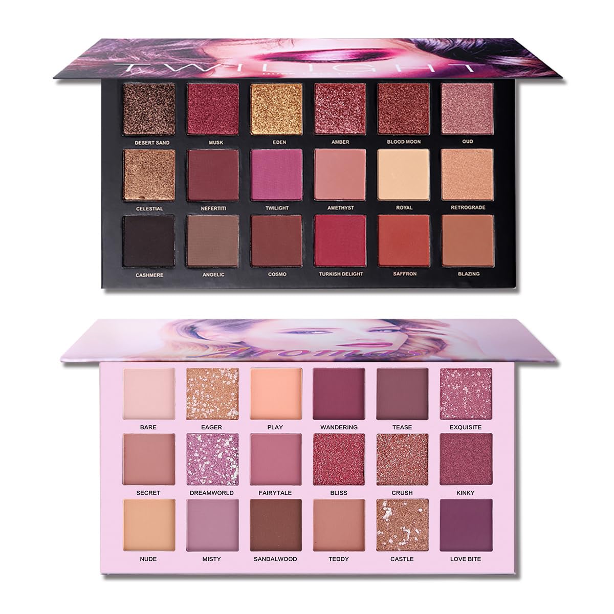 UCANBE CharmCode Twilight Dusk – palette d'ombres polyvalente pour regards profonds et expressifs