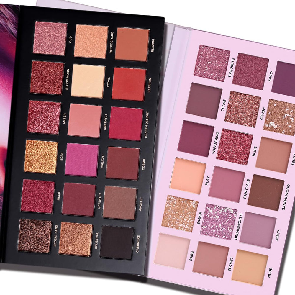 UCANBE CharmCode Twilight Dusk – textures matte, satinées et paillettes faciles à superposer