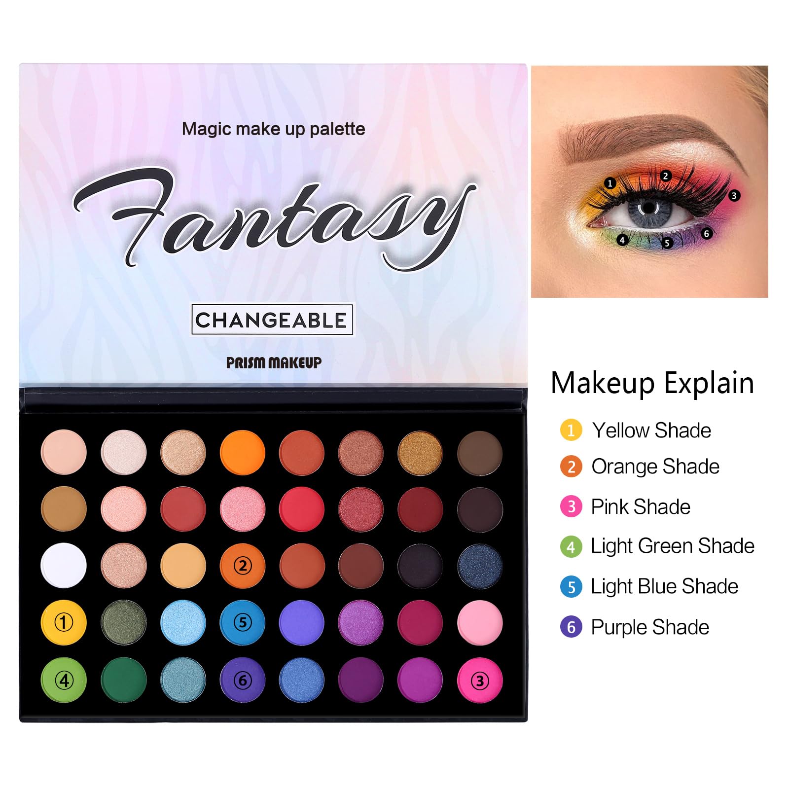 UCANBE Coffret yeux: cadeau idéal pour les amateurs de maquillage.
