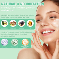 UCANBE Demaquillant Emulsion Laitueuse: se transforme en lait au contact d'eau pour rincer facilement.