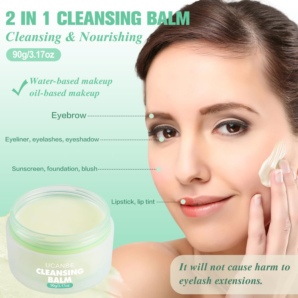 UCANBE Demaquillant Texture Creme-Huile: texture soyeuse qui nettoie sans gras.