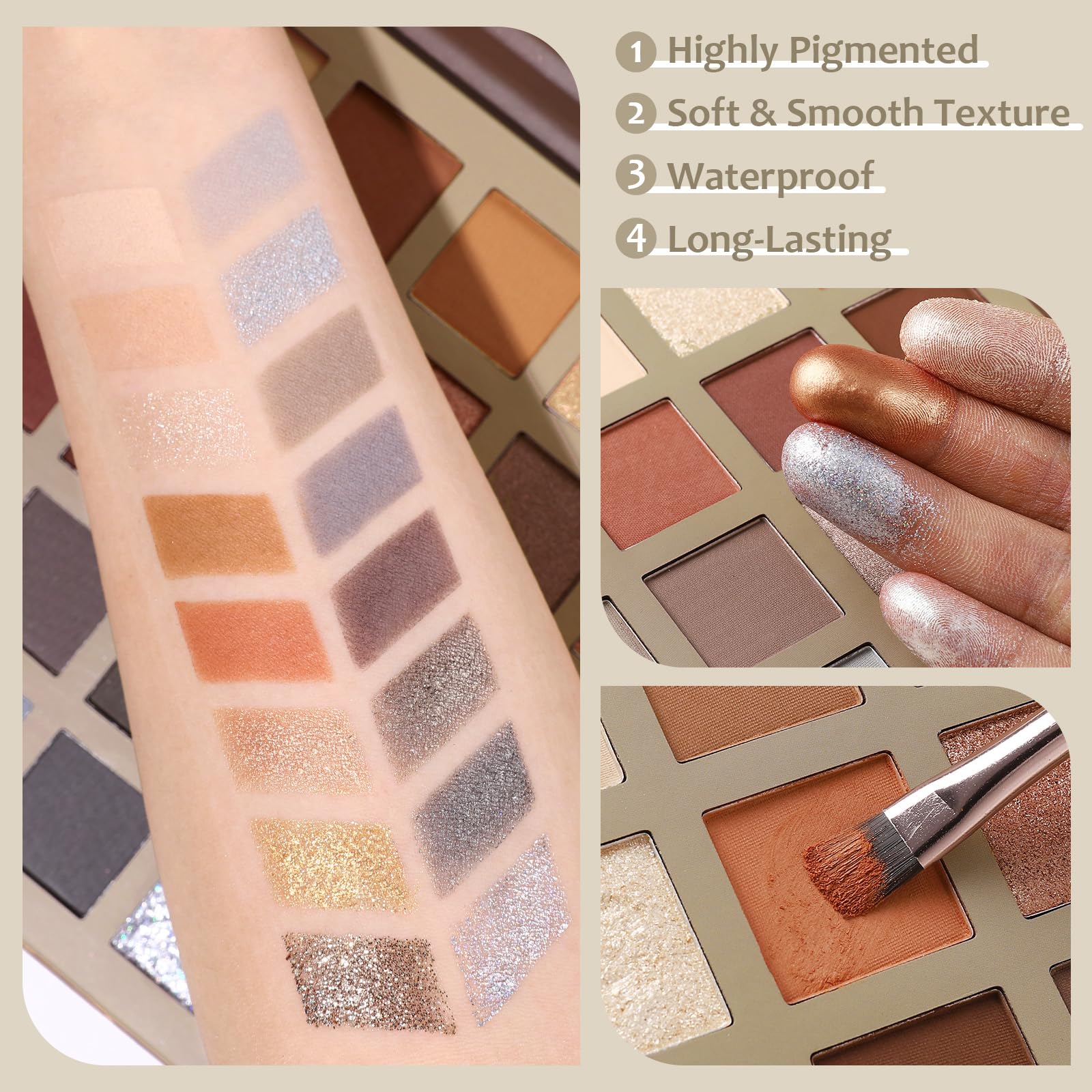 UCANBE Test de couleur sur bras pour tester pigments et textures