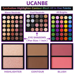 Échantillons de teintes UCANBE – nuancés pour sélectionner votre style
