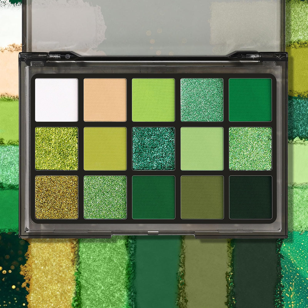 Palette UCANBE parfaite pour cosplay et fêtes: fard à paupières et trait d'eyeliner.