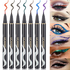 UCANBE ensemble sept couleurs : traceur liquide satiné facile à appliquer pour un rendu quotidien.