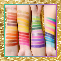 Ombres brillantes et scintillantes UCANBE Exotic Flavors pour des accents festifs