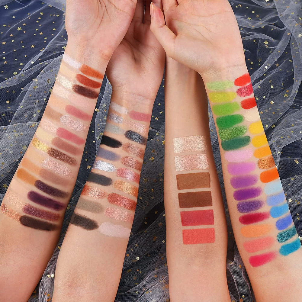 UCANBE Fards neutres 30 teintes pour looks quotidiens.
