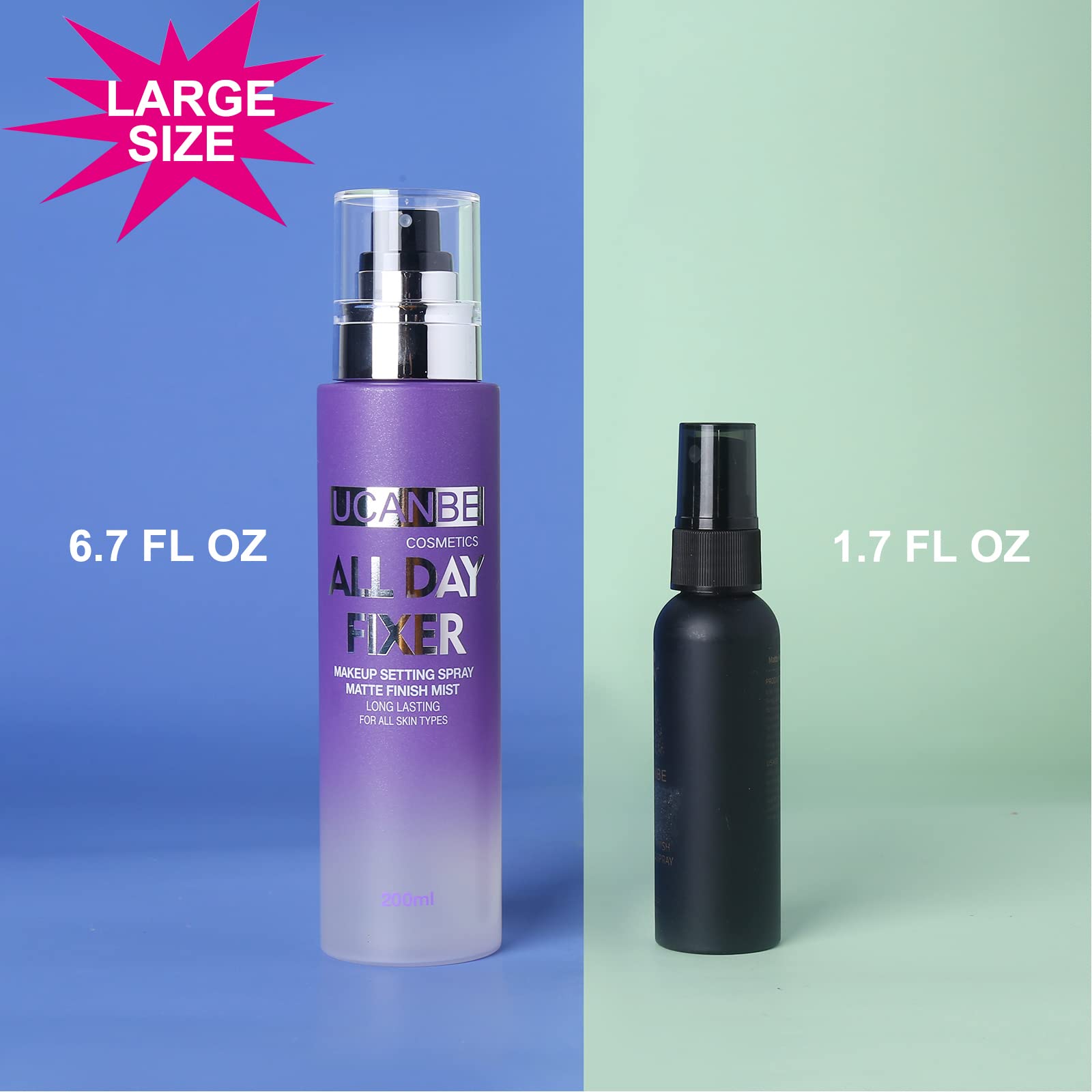 UCANBE Fixateur Maquillage Matte — résultat naturel et durable