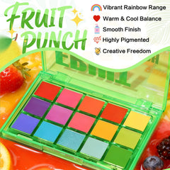 Nuances chaudes et froides de UCANBE Fruit Punch pour transitions faciles.
