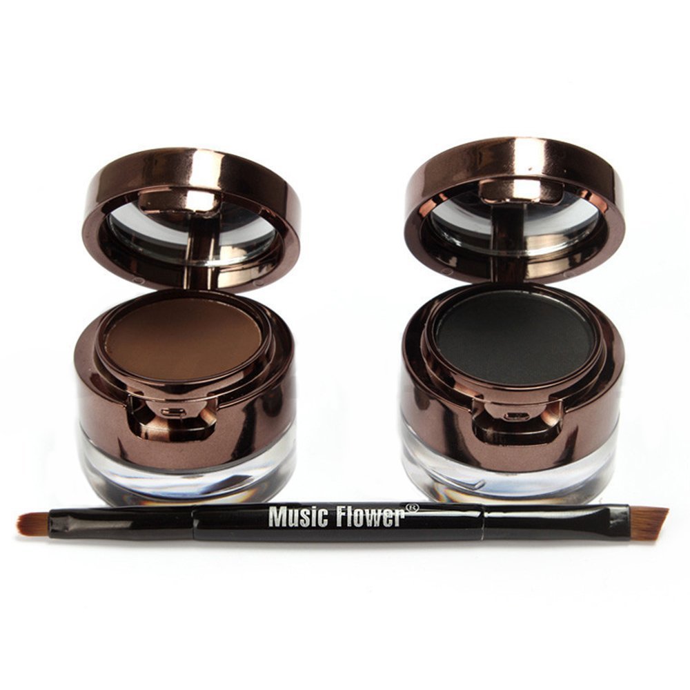 UCANBE gel eyeliner noir, pigmentation riche pour lignes nettes